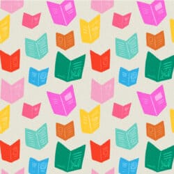 Colorful books pattern.