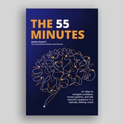Cover image of The 55 Minutes by James Stauch