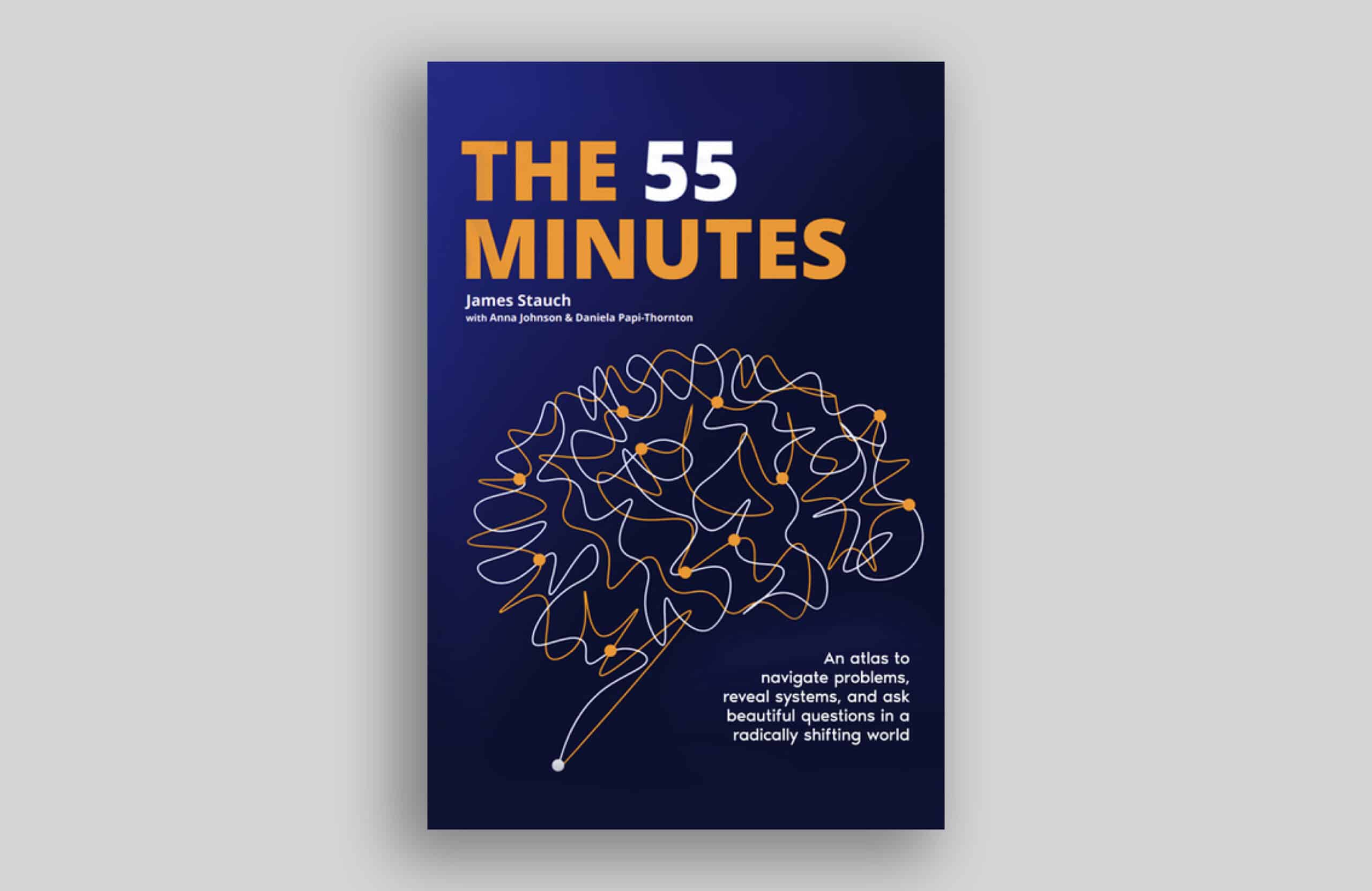 Cover image of The 55 Minutes by James Stauch