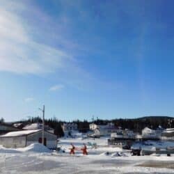 A photo of the community of Rigolet in Labrador.