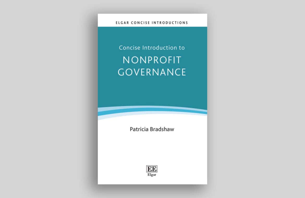 The cover of Patricia Bradshaw’s Concise Introduction to Nonprofit Governance.