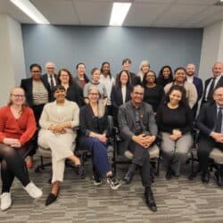 A group photo of Fair Funding for Nonprofits delegates in Ottawa.